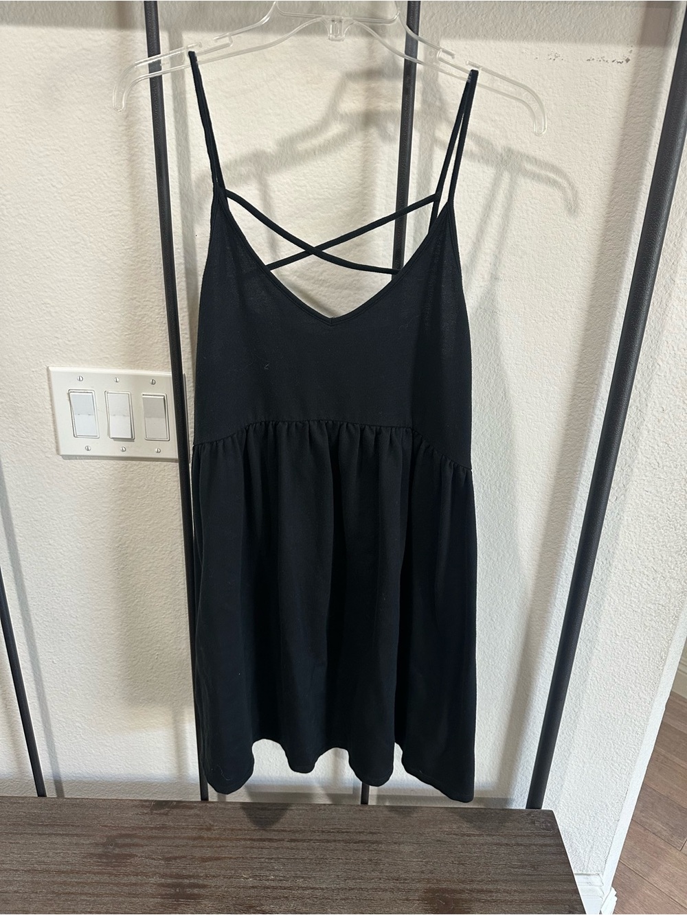 Wild Fable baby mini doll dress black
